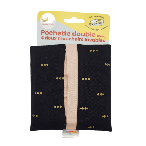 Mouchoir lavable - Pochette de transport