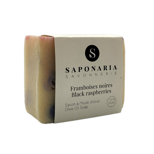 Savon Framboises noires